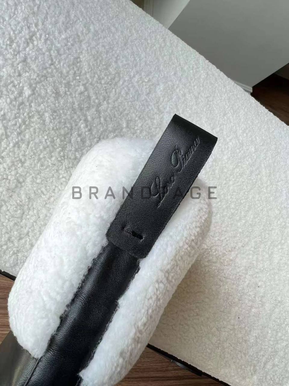 Женские ботинки из меха Loro Piana Regent BPLUX12523 Женские ботинки из меха Loro Piana Regent BPLUX12523