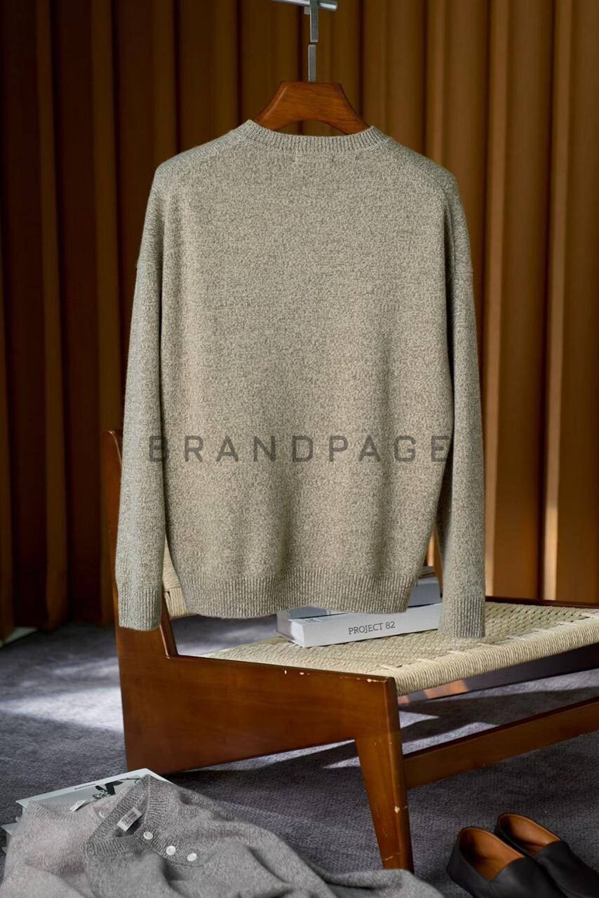 Свитер из лана шерсти Brunello Cucinelli BPLUX5536 Свитер из лана шерсти Brunello Cucinelli BPLUX5536