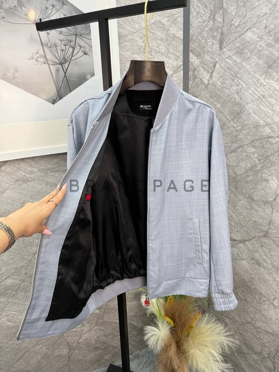 Костюм из шерсти Kiton BPLUX5358 Костюм из шерсти Kiton BPLUX5358