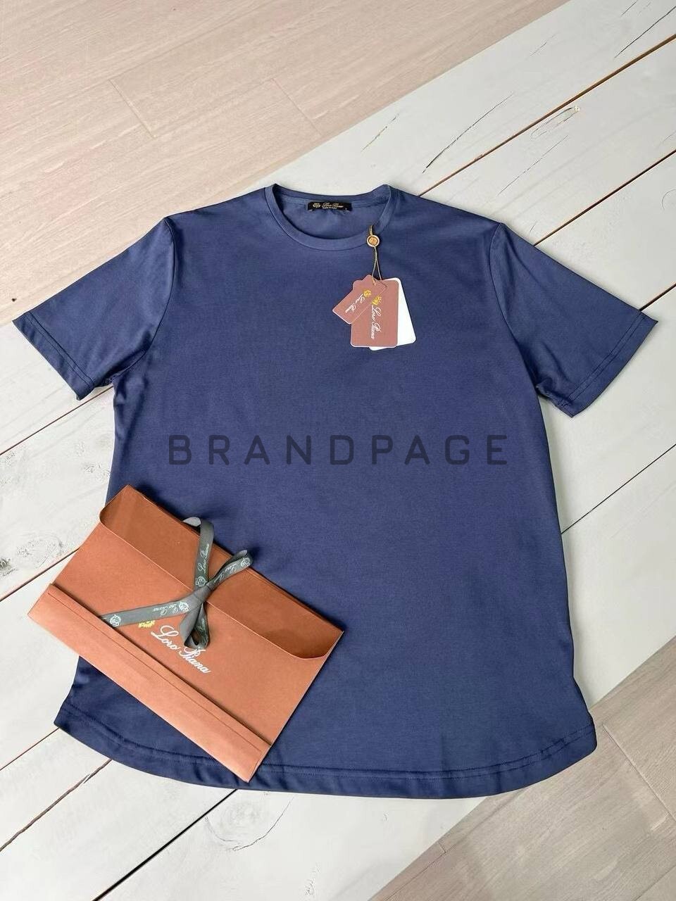 Футболка хлопково-шелковая Loro Piana BPLUX5417 Футболка хлопково-шелковая Loro Piana BPLUX5417