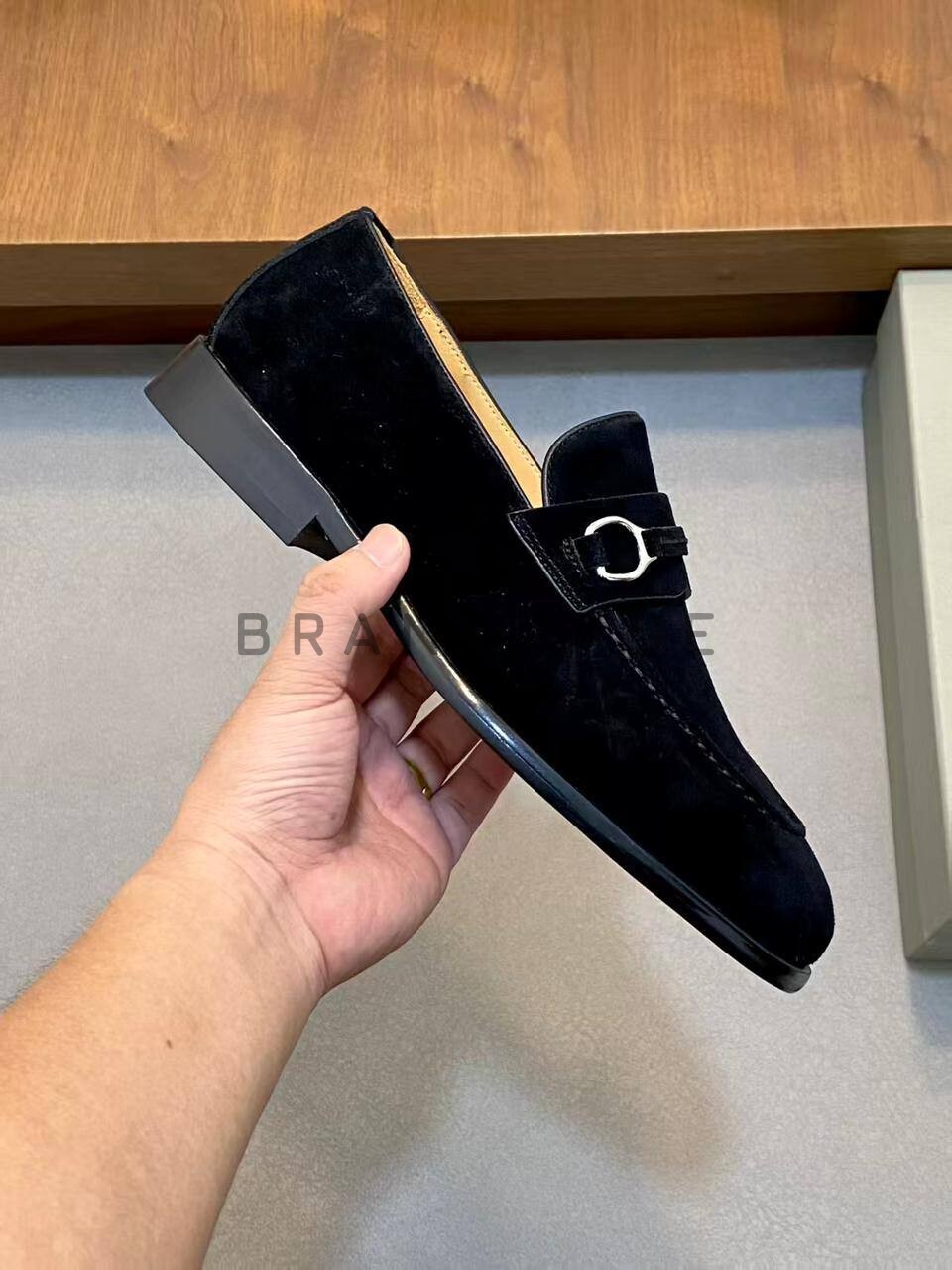 Туфли замшевые Brunello Cucinelli BPLUX5352 Туфли замшевые Brunello Cucinelli BPLUX5352