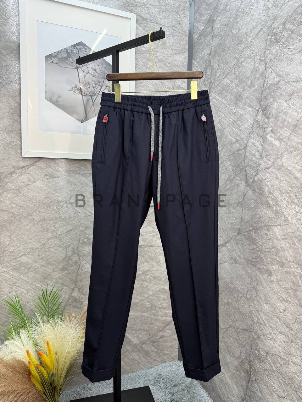 Брюки из шерсти ланы Kiton BPLUX5563 Брюки из шерсти ланы Kiton BPLUX5563