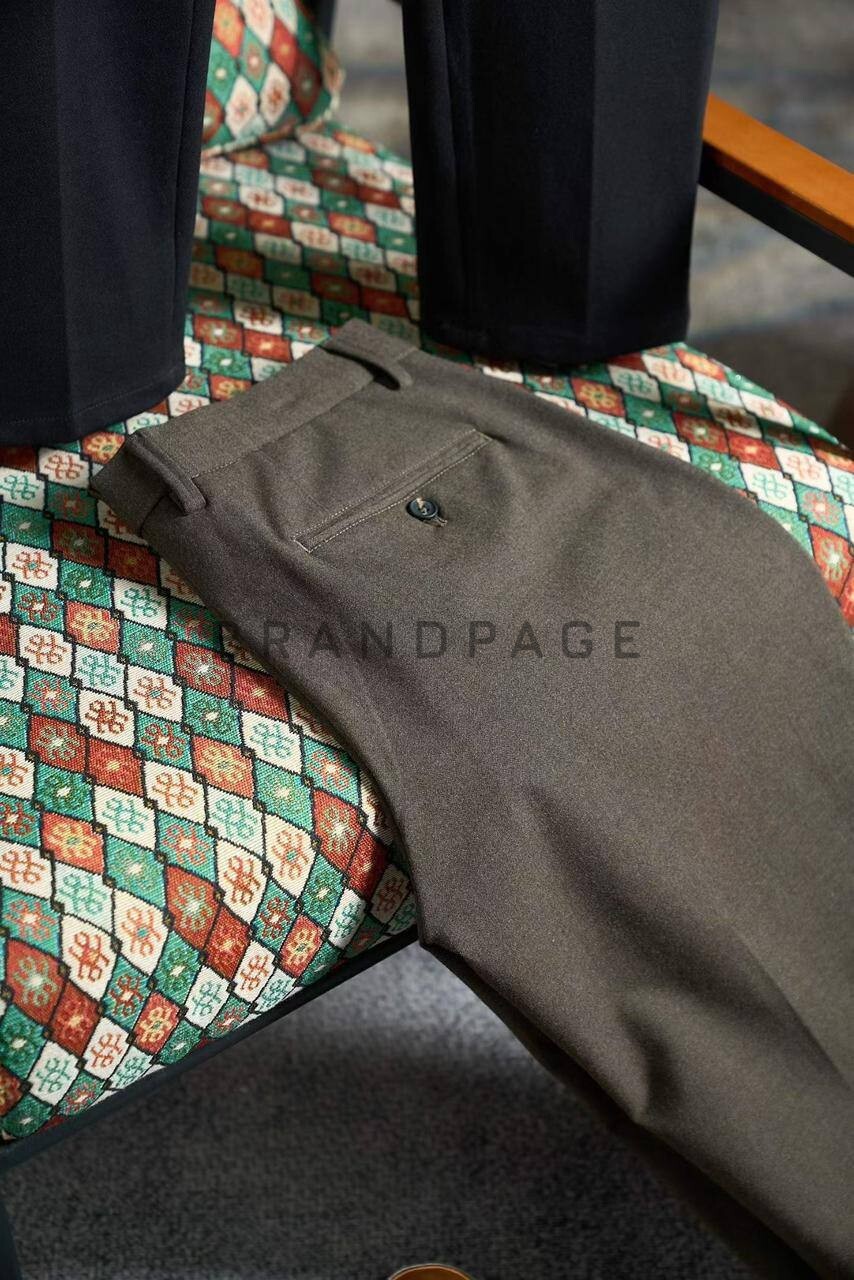 Брюки из лана и хлопка Zegna BPLUX5386 Брюки из лана и хлопка Zegna BPLUX5386