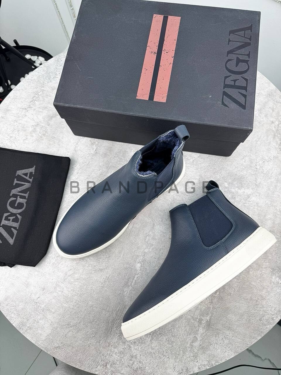 Челси из овчины Zegna BPLUX5399 Челси из овчины Zegna BPLUX5399