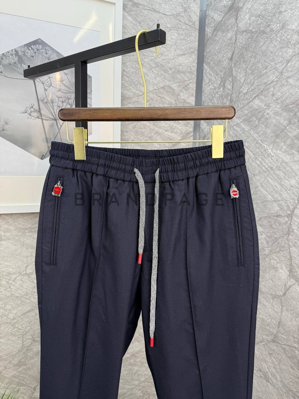 Брюки из шерсти ланы Kiton BPLUX5563 Брюки из шерсти ланы Kiton BPLUX5563