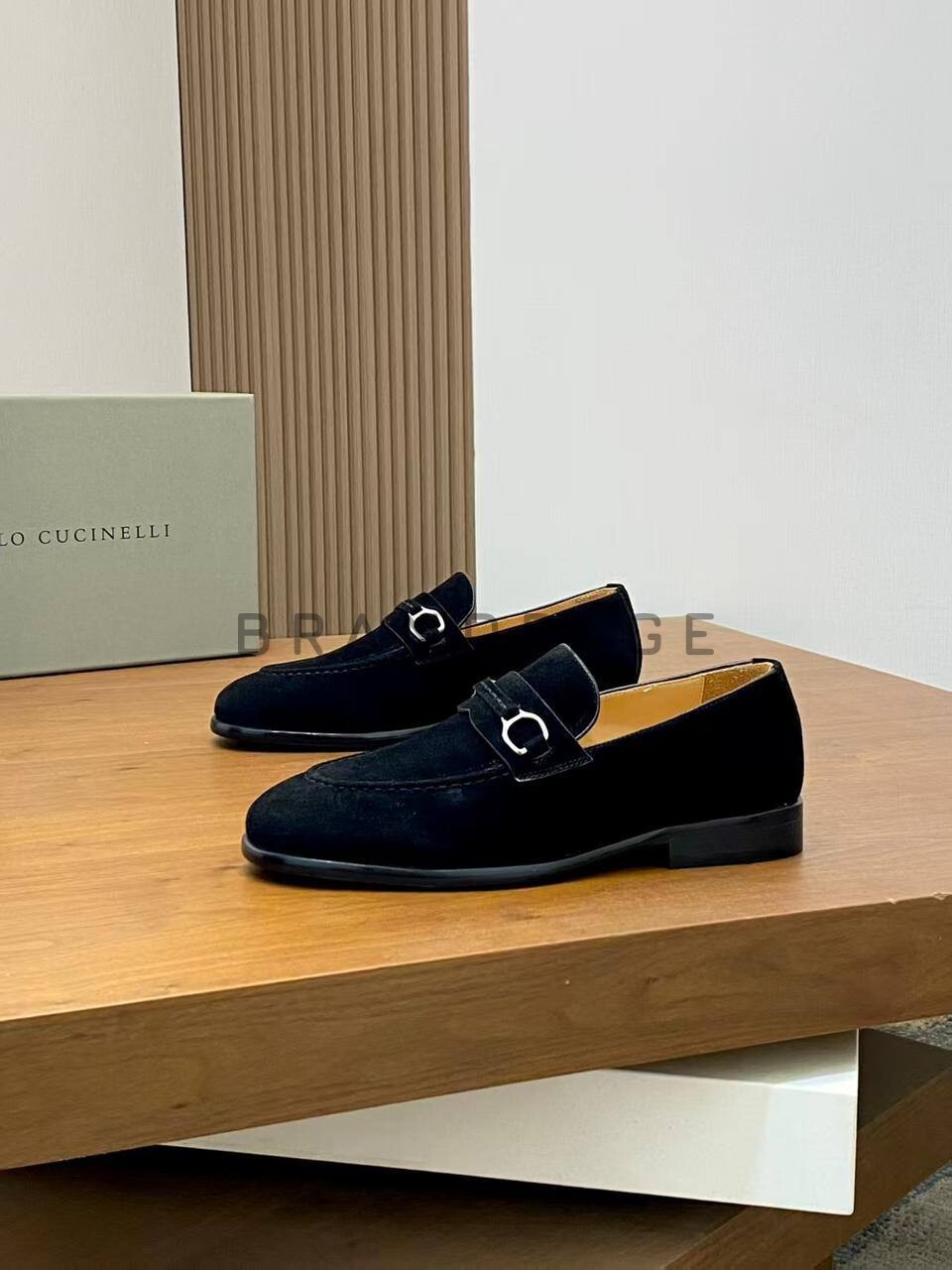 Туфли замшевые Brunello Cucinelli BPLUX5352 Туфли замшевые Brunello Cucinelli BPLUX5352