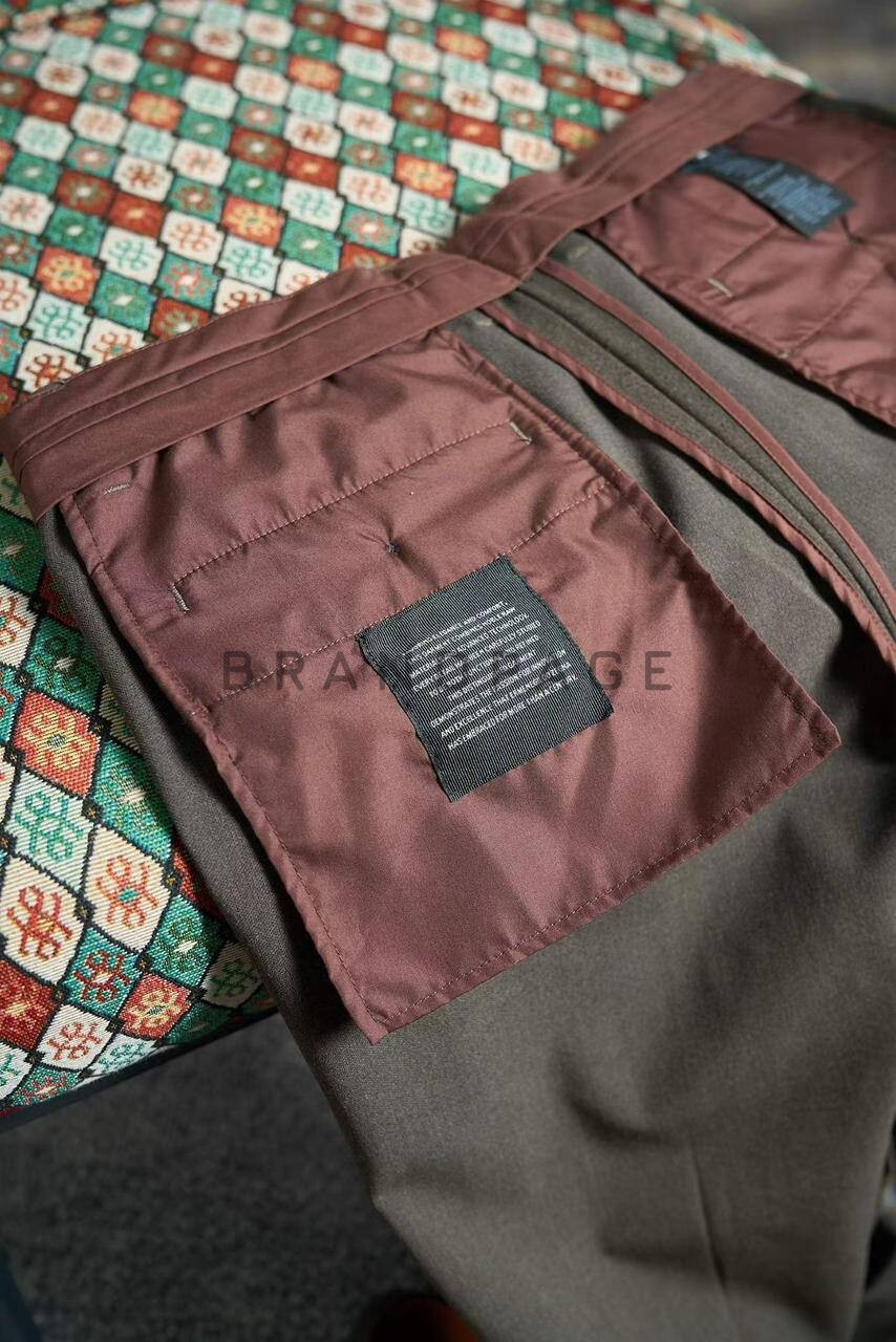 Брюки из лана и хлопка Zegna BPLUX5386 Брюки из лана и хлопка Zegna BPLUX5386