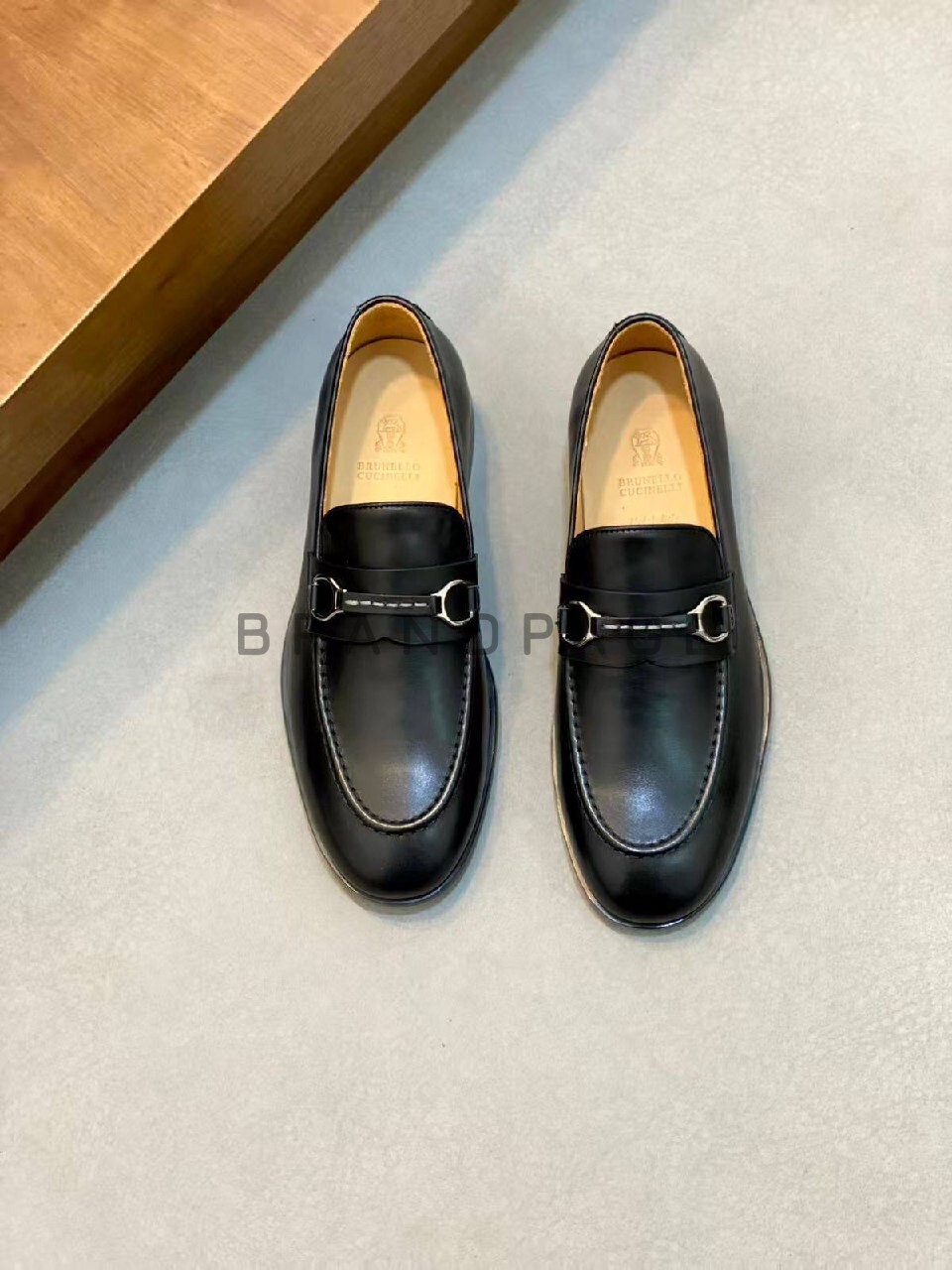 Кожаные туфли Brunello Cucinelli BPLUX5355 Кожаные туфли Brunello Cucinelli BPLUX5355