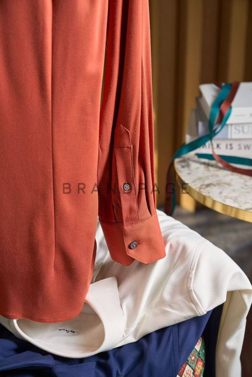 Рубашка хлопковая Kiton BPLUX5400 Рубашка хлопковая Kiton BPLUX5400