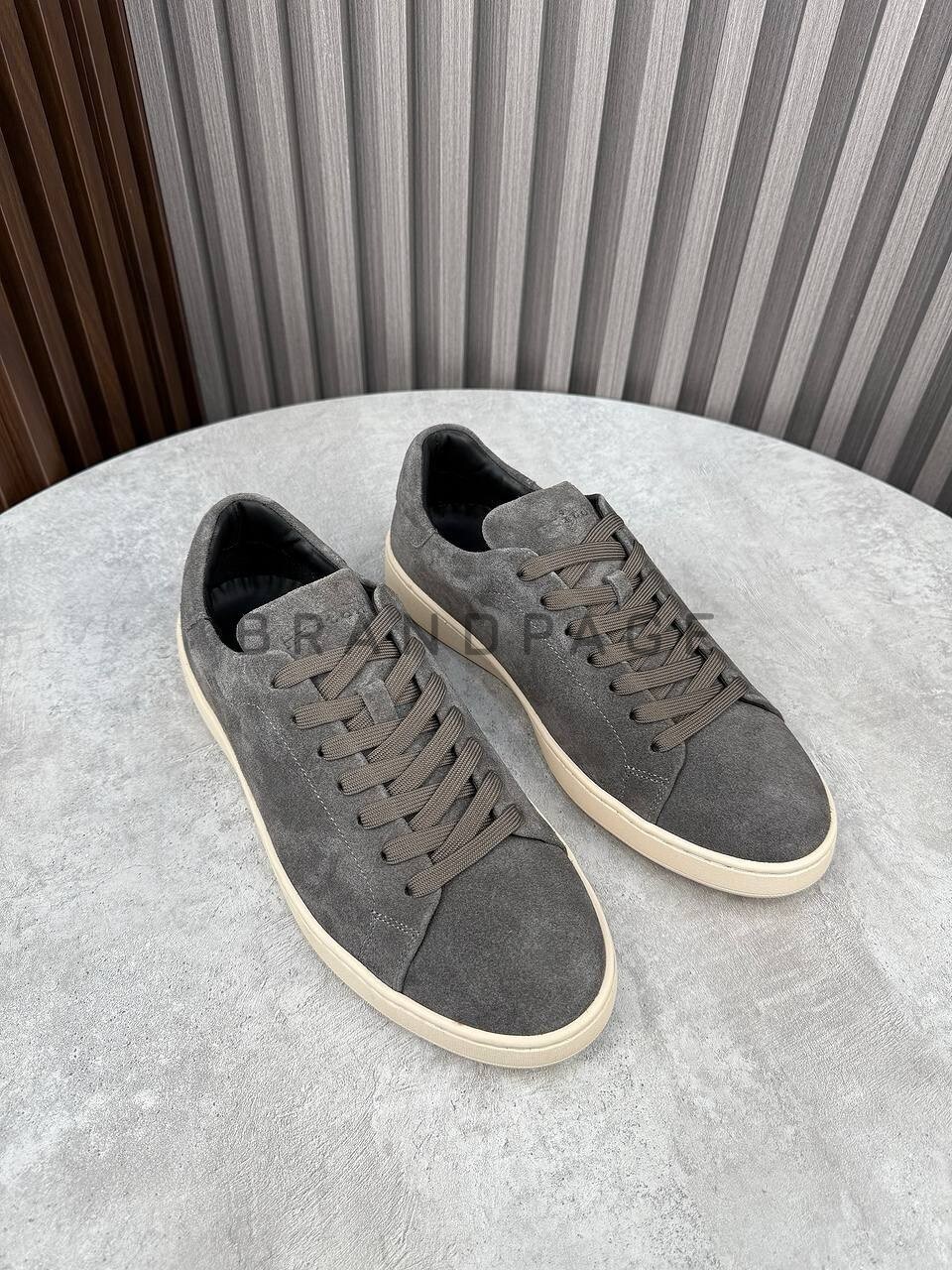 Кеды из замши Kiton BPLUX5650 Кеды из замши Kiton BPLUX5650