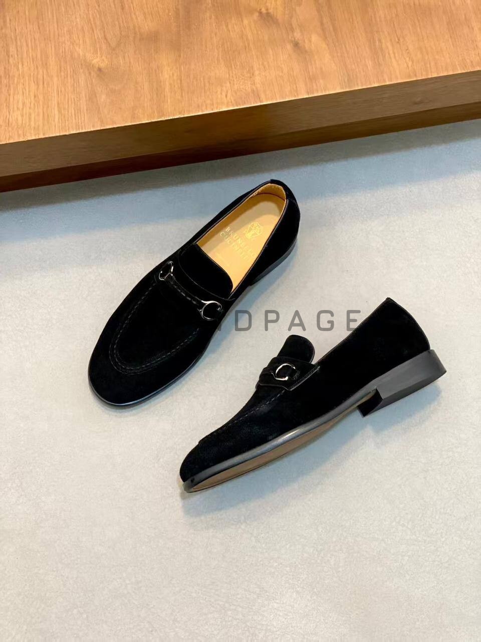 Туфли замшевые Brunello Cucinelli BPLUX5352 Туфли замшевые Brunello Cucinelli BPLUX5352