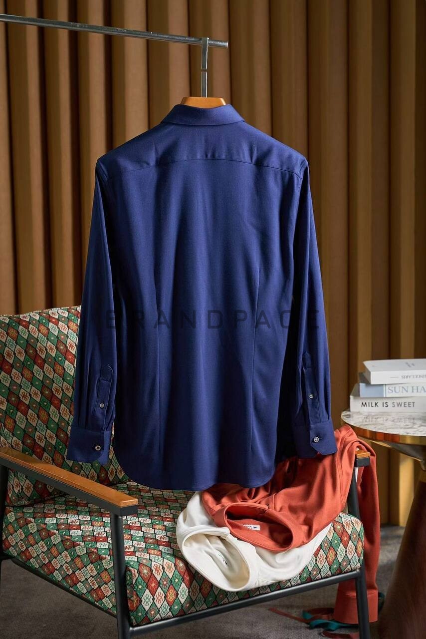 Рубашка из хлопка Kiton BPLUX5396 Рубашка из хлопка Kiton BPLUX5396