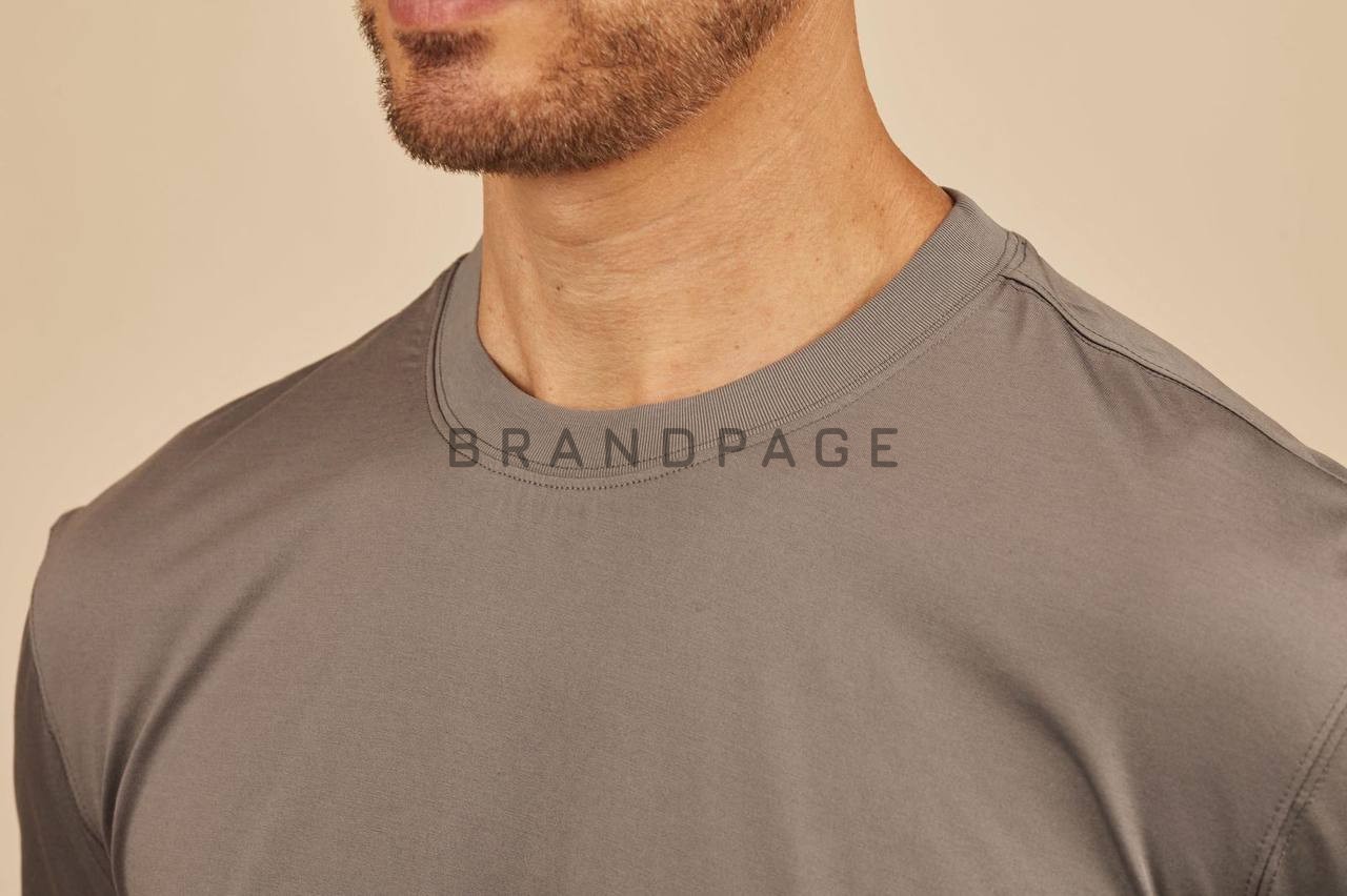 Футболка из хлопка и вискозы Zegna Футболка из хлопка и вискозы Zegna