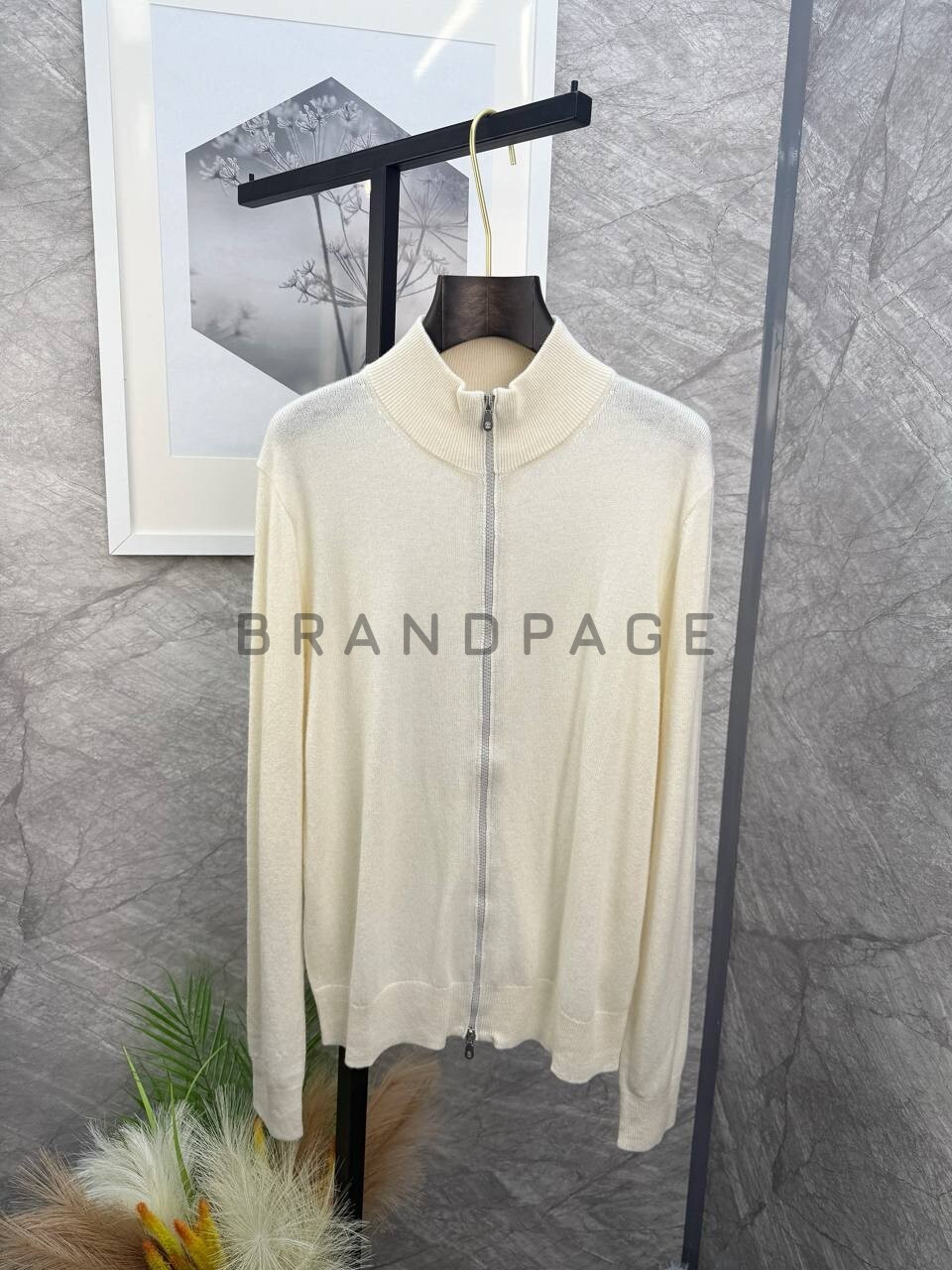 Кардиган кашемировый Brunello Cucinelli BPLUX5553 Кардиган кашемировый Brunello Cucinelli BPLUX5553