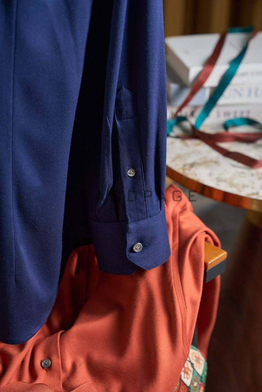 Рубашка из хлопка Kiton BPLUX5396 Рубашка из хлопка Kiton BPLUX5396