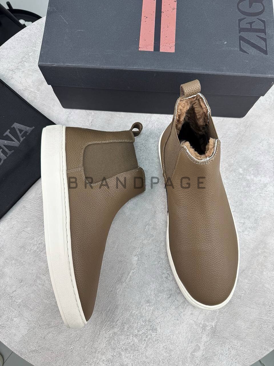 Челси из овчины Zegna BPLUX5399 Челси из овчины Zegna BPLUX5399