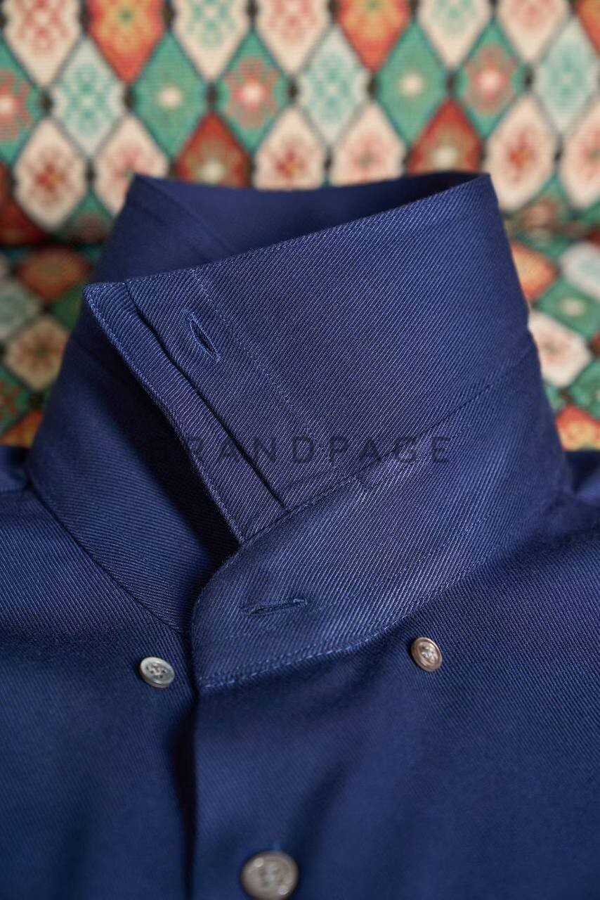 Рубашка из хлопка Kiton BPLUX5396 Рубашка из хлопка Kiton BPLUX5396