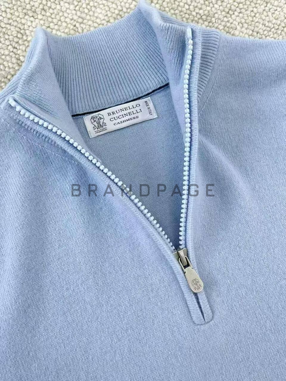 Джемпер кашемировый Brunello Cucinelli BPLUX5572 Джемпер кашемировый Brunello Cucinelli BPLUX5572