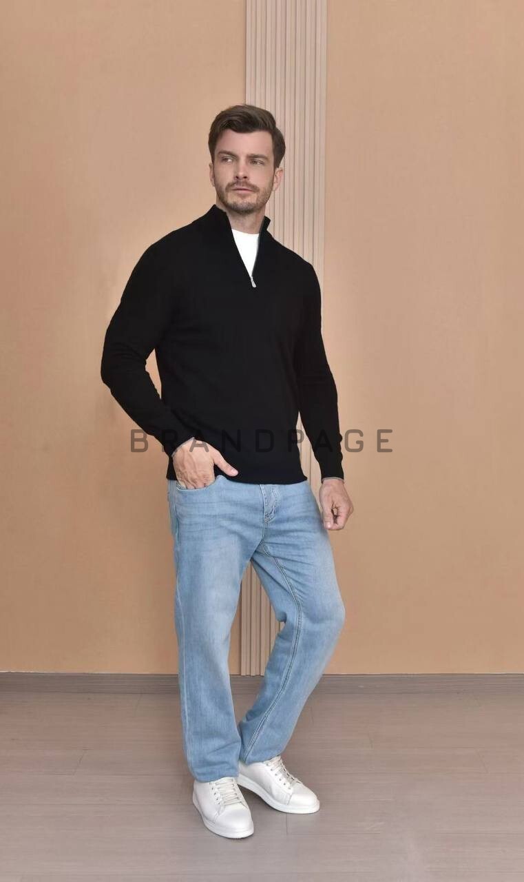 Джемпер кашемировый Brunello Cucinelli BPLUX5573 Джемпер кашемировый Brunello Cucinelli BPLUX5573