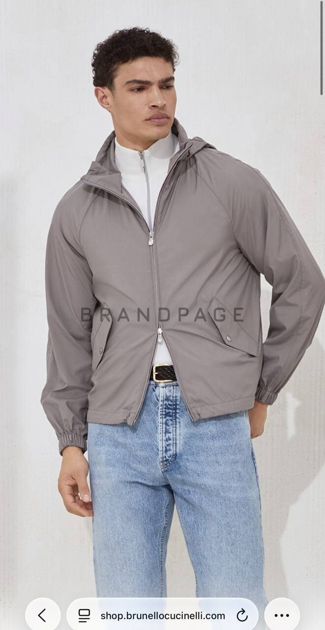 Джемпер хлопковый Brunello Cucinelli BPLUX5619 Джемпер хлопковый Brunello Cucinelli BPLUX5619