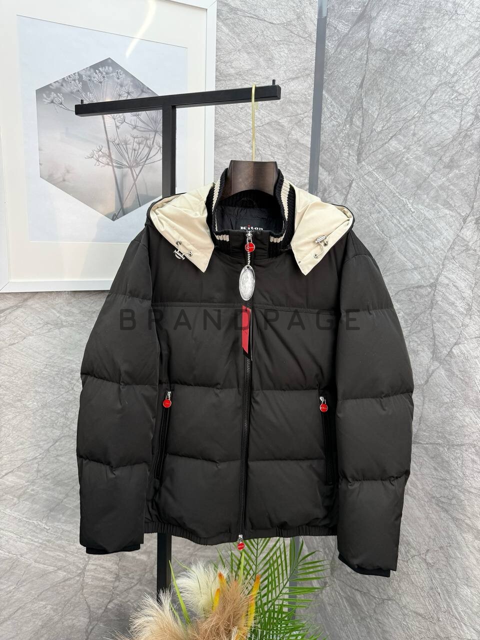 Куртка из утиных пуха и пера Kiton BPLUX5331 Куртка из утиных пуха и пера Kiton BPLUX5331