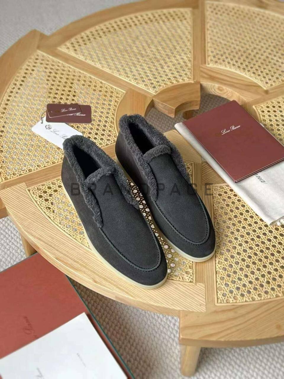 Лоферы из овчины Loro Piana BPLUX5410 Лоферы из овчины Loro Piana BPLUX5410