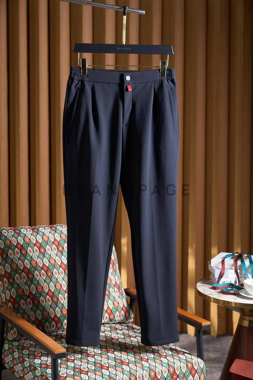 Брюки из лана шерсти и хлопка Kiton BPLUX5388 Брюки из лана шерсти и хлопка Kiton BPLUX5388