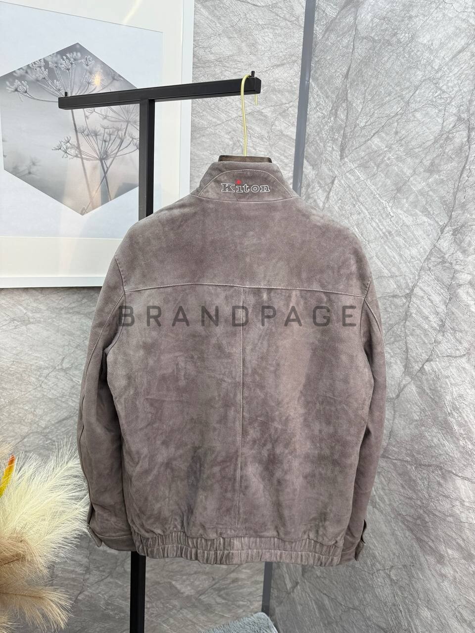Куртка из натуральной замши Kiton BPLUX5420 Куртка из натуральной замши Kiton BPLUX5420
