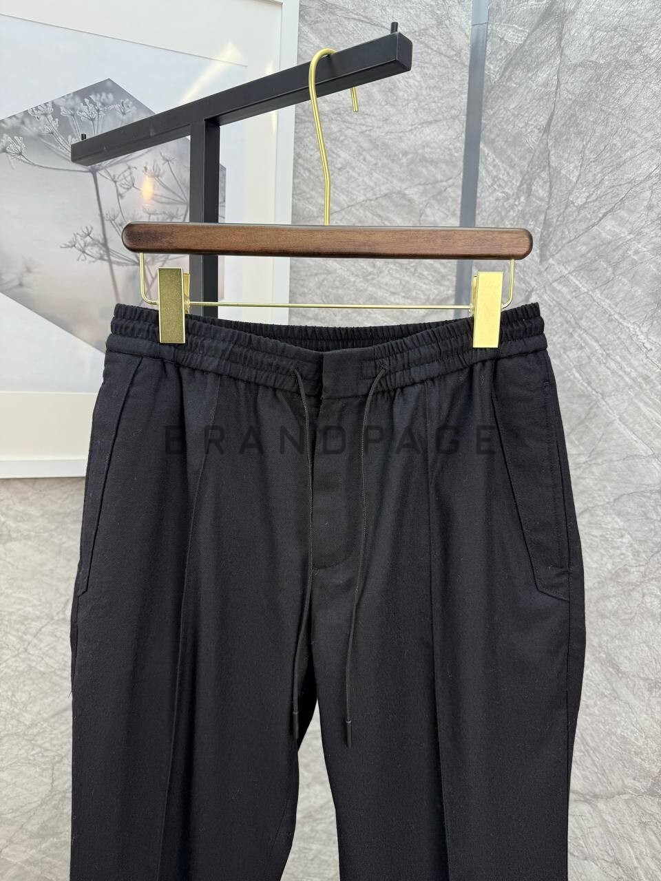 Брюки из шерсти Ланы Zegna BPLUX5541 Брюки из шерсти Ланы Zegna BPLUX5541