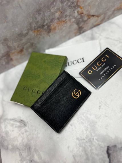 Картхолдер Gucci с золотистым лого BP-32180