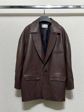 Премиальный кожаный жакет Yves Saint Laurent BP-49172