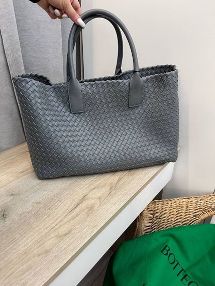 Женская сумка 40 см премиум Bottega Veneta BP-42757