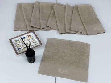 Серый-крайола комплект полотенец Hermes BP-41842