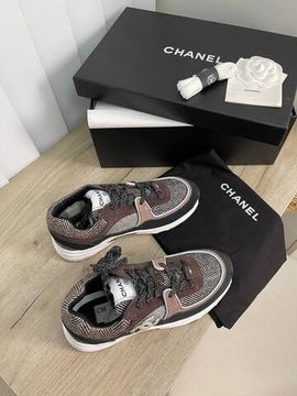 Комбинированные премиум кроссовки Chanel BP-23529