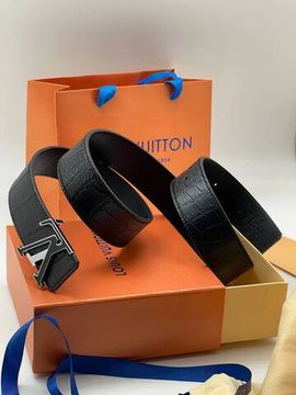 Ремень Louis Vuitton BP-27363 из кожи крокодила