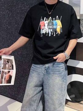 Мужская футболка Balenciaga BP-51031 повседневная