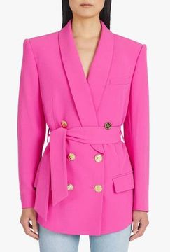 Жакет с поясом премиум Balmain BP-19494