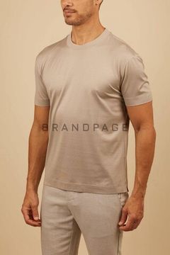 Футболка из хлопка, лиоцела и шелка Loro Piana BPLUX12280