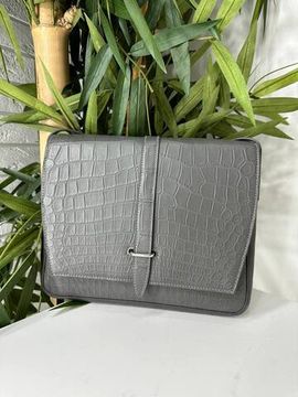 Крокодиловый мессенджер Hermes премиум BP-39150