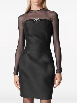 Платье элитное черное Versace BP-503321