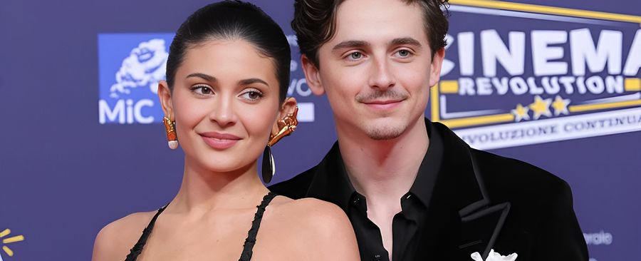 Кайли Дженнер и Тимоти Шаламе на премии David di Donatello