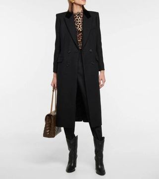 Элитное пальто Yves Saint Laurent BP-21367