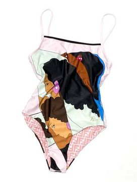 Коллекционный купальник Fendi BP-14372