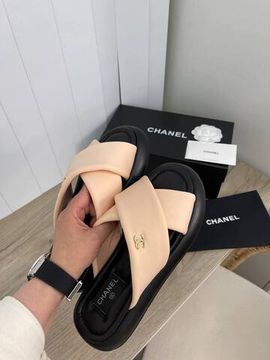 Трендовые шлёпанцы Chanel BP-13174