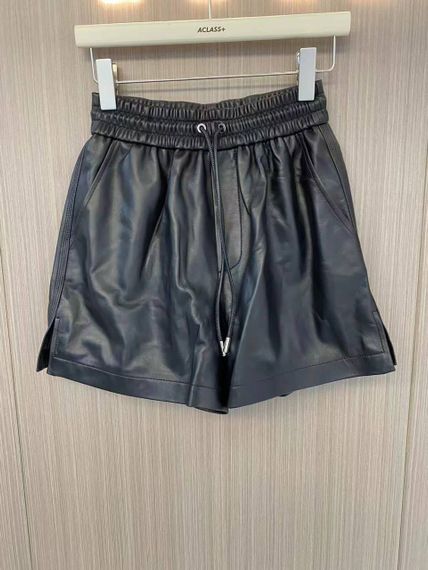 Шорты из кожи Alexander Wang коллекционные BP-37486