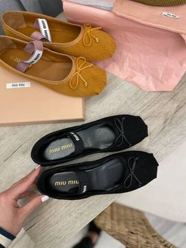 Дизайнерские балетки Miu Miu BP-49043