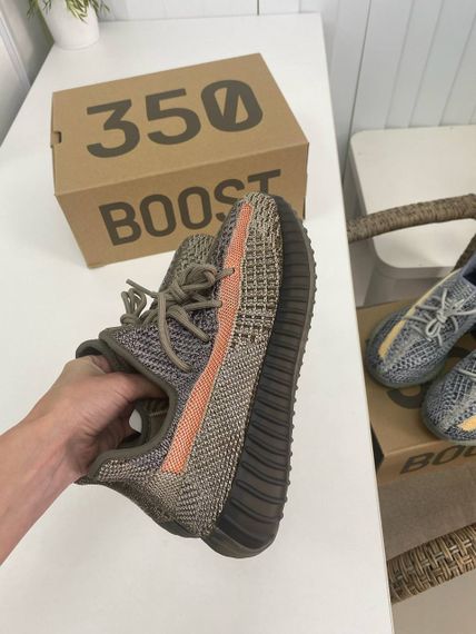 Adidas Yeezy Boost BP-33891 кроссовки серо-хаки