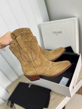 Ботинки бежевые повседневные Celine BP-23020