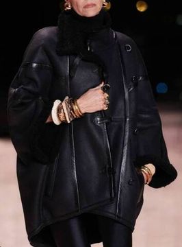 Трендовая дублёнка Yves Saint Laurent BP-42689