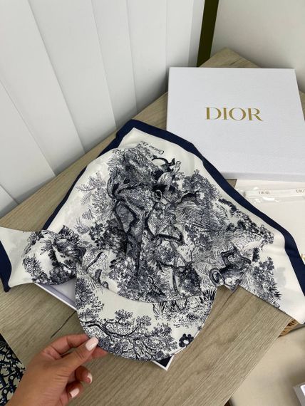 Шёлковый козырёк коллекционный Christian Dior BP-17228